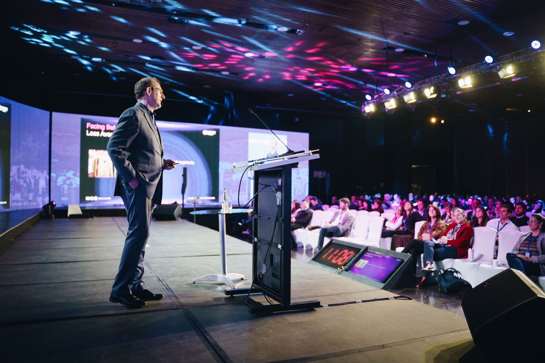 Un ponente frente al público durante Evolución Insurtech Latam 2025